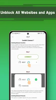 GreenNet VPN Hotspot VPN Proxy android App screenshot 0